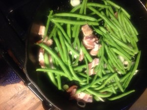 Bacon and beans, a marriage made in heaven.