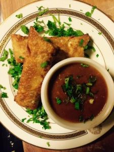 Local comfort food for freezing temperatures.